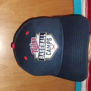Minnesota Twins Baseball Camps Embroidered Adjustable Hat Cap Youth